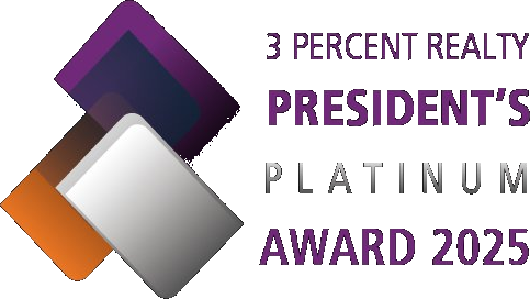 3% Realty President's Platinum Award 2025
